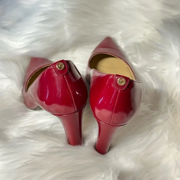 EUC Michael Kors Abbi Flex Pump in Maroon - Picture 6 of 8